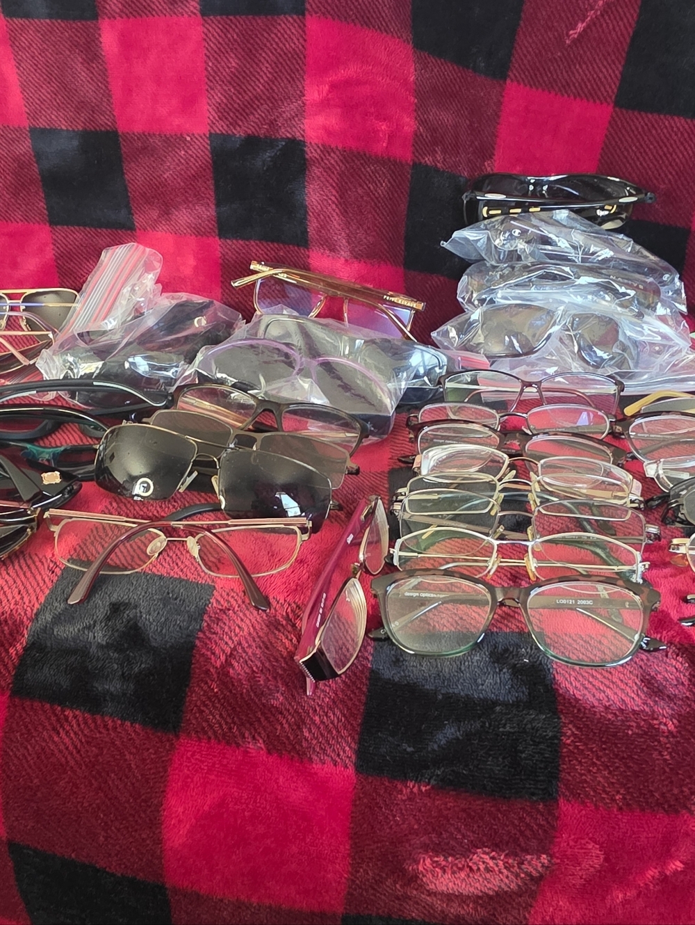 Mixed Lot of Assorted Eyeglasses and Sunglasses - Multi Color